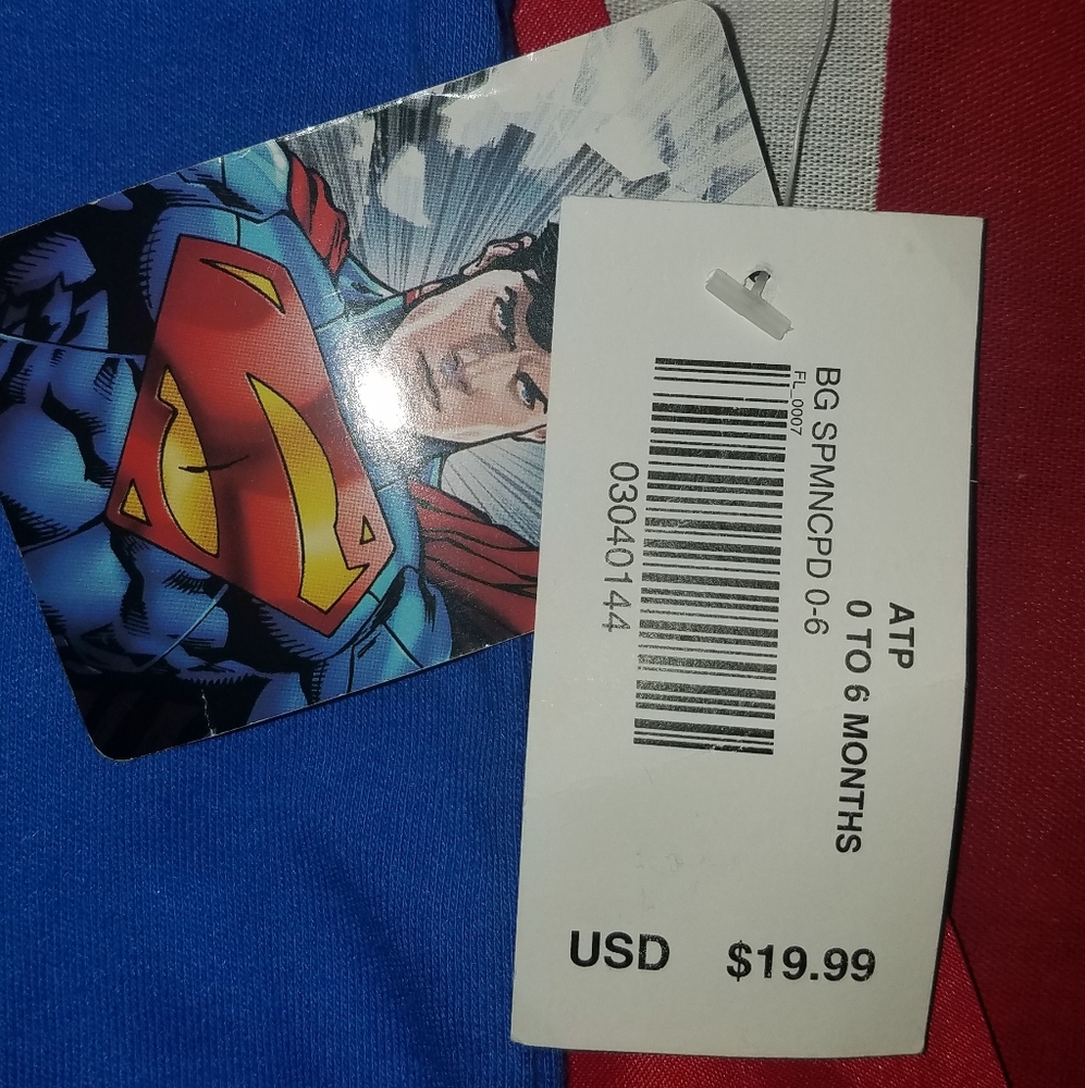 Baby's 0-6 Months Superman Onesie Costume🎃 - Picture 3 of 5